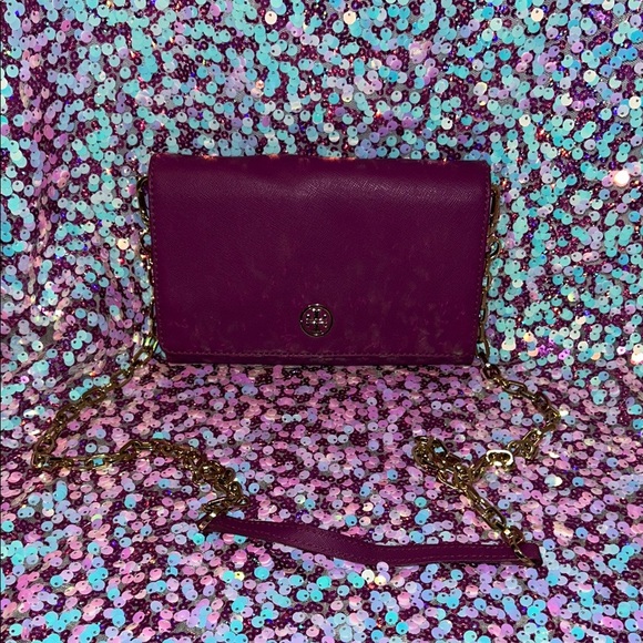 Leather Tory Burch Crossbody Bag - Picture 1 of 14